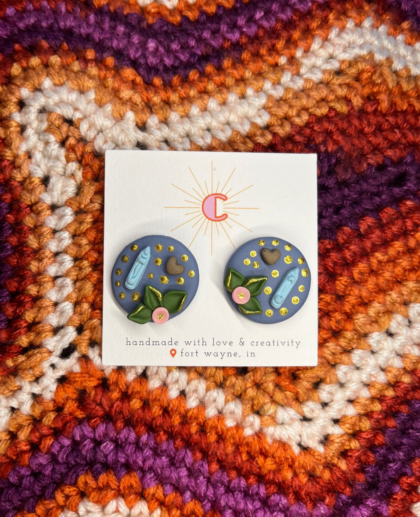 Back to School Studs 3