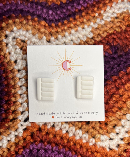 Back to School Studs - Notebook Paper